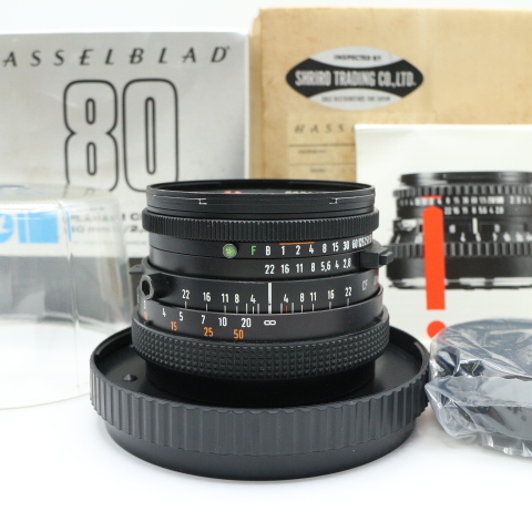 【良品】HASSELBLAD ハッセルブラッド Carl Zeiss Planar F2.8 80mm T* CFレンズ 中判 カメラ レンズ #LE20271232