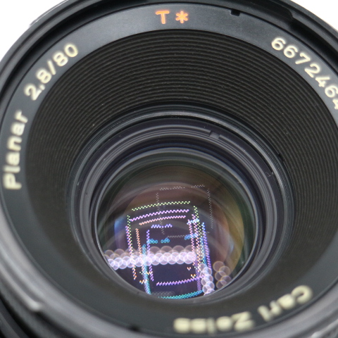【良品】HASSELBLAD ハッセルブラッド Carl Zeiss Planar F2.8 80mm T* CFレンズ 中判 カメラ レンズ #LE20271232 - 画像 (8)