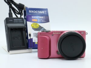 【並品】SONY ソニー Alpha NEX-3N Pink ピンク ミラーレス デジタルカメラ #LE2028032