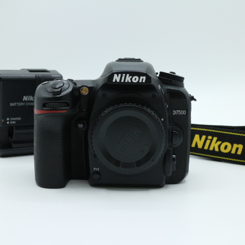 【良品】NIKON ニコン デジタル一眼レフカメラ D7500 ボディ ブラック #LE2027754