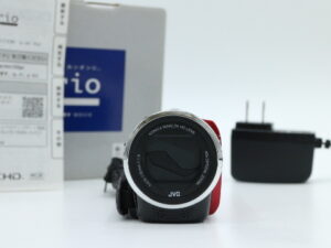 【美品】JVC Everio エブリオ ハイビジョンメモリームービー レッド GZ-HM155-R #LE2028803