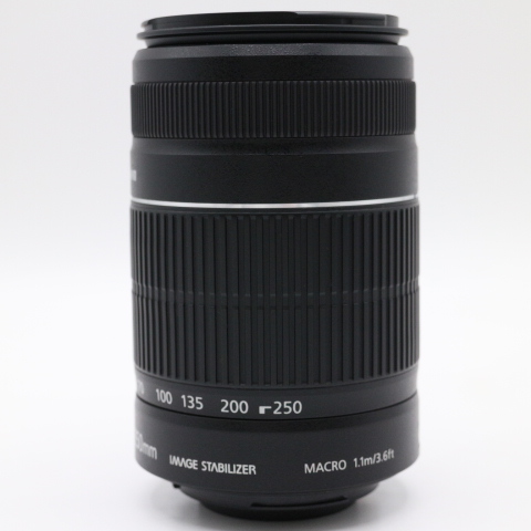 【良品】CANON キヤノン EF-S55-250mm F4-5.6 IS II LE2028844 - 画像 (5)
