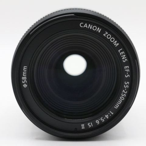 【良品】CANON キヤノン EF-S55-250mm F4-5.6 IS II LE2028844 - 画像 (9)