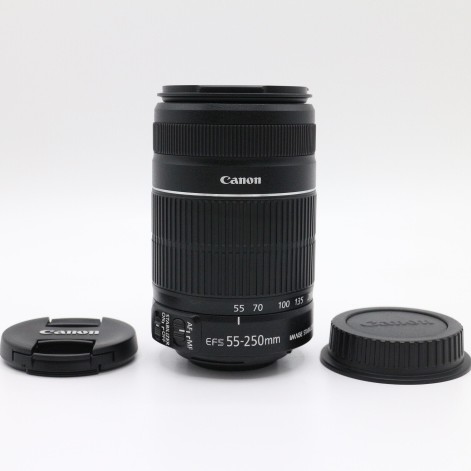 【良品】CANON キヤノン EF-S55-250mm F4-5.6 IS II LE2028844