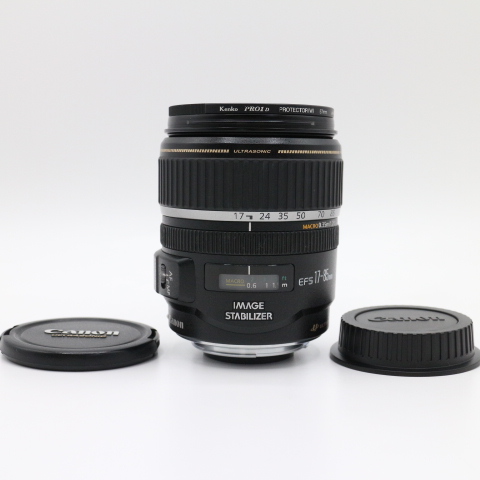 【良品】Canon キヤノン EFレンズ EF-S17-85mm F4-5.6 IS USM デジタル専用 ズームレンズ 標準 #LE2028849