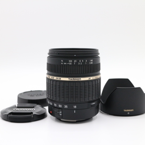 【良品】TAMRON タムロン AF18-200mm F3.5-6.3 XR DiII キヤノン用 APS-C専用 A14E #LE2028845