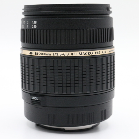 【良品】TAMRON タムロン AF18-200mm F3.5-6.3 XR DiII キヤノン用 APS-C専用 A14E #LE2028845 - 画像 (3)