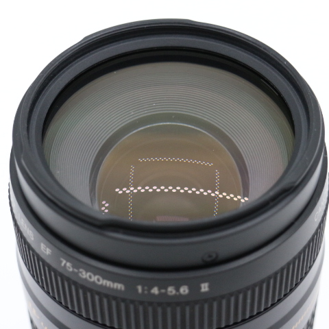 【良品】 Canon キヤノン ズームレンズ EF 75-300mm F4-5.6 Ⅱ USM #LE2028846 - 画像 (9)