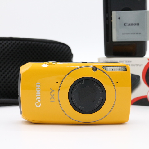 【良品】Canon キヤノン IXY 30S イエロー コンパクトデジタルカメラ #LE2028850