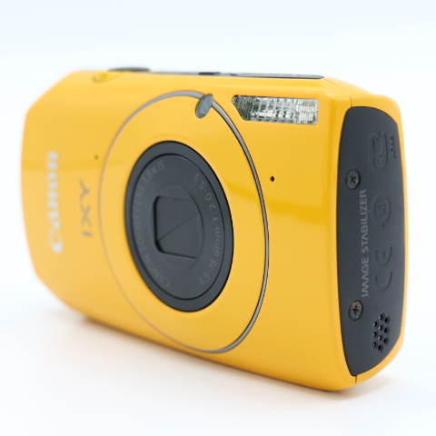 【良品】Canon キヤノン IXY 30S イエロー コンパクトデジタルカメラ #LE2028850 - 画像 (3)