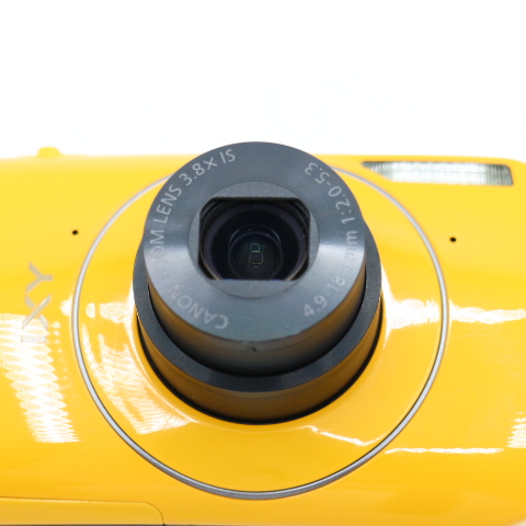 【良品】Canon キヤノン IXY 30S イエロー コンパクトデジタルカメラ #LE2028850 - 画像 (15)