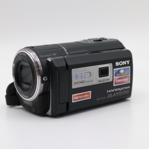 【良品】 Sony ソニー HANDYCAM HDR-PJ590V 12x バッテリー付き デジタルビデオカメラ #LE2028891 - 画像 (3)