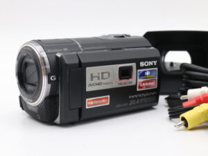 【良品】 Sony ソニー HANDYCAM HDR-PJ590V 12x バッテリー付き デジタルビデオカメラ #LE2028891