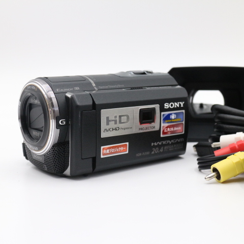 【良品】 Sony ソニー HANDYCAM HDR-PJ590V 12x バッテリー付き デジタルビデオカメラ #LE2028891
