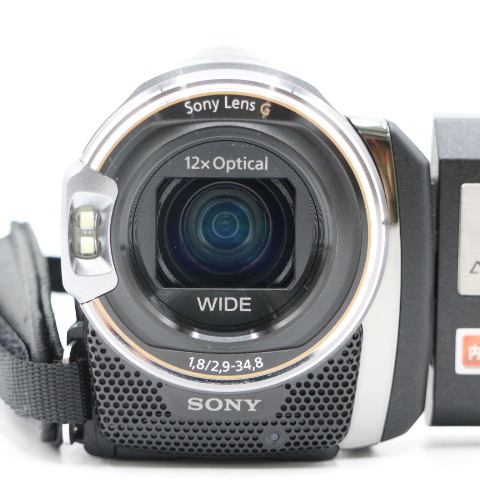 【良品】 Sony ソニー HANDYCAM HDR-PJ590V 12x バッテリー付き デジタルビデオカメラ #LE2028891 - 画像 (12)
