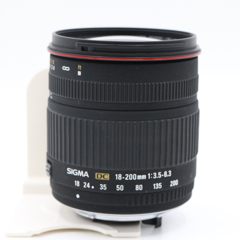 【良品】SIGMA シグマ 18-200mm F3.5-6.3 DC デジタル専用 ペンタックス用 LE2028394 - 画像 (4)