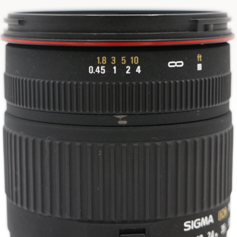 【良品】SIGMA シグマ 18-200mm F3.5-6.3 DC デジタル専用 ペンタックス用 LE2028394 - 画像 (8)