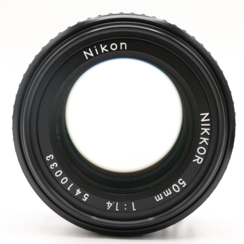 【良品】NIKON ニコン 単焦点レンズ AI 50 f/1.4S フルサイズ対応 LE2028788 - 画像 (9)