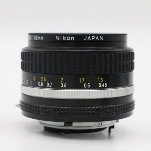 【良品】NIKON ニコン 単焦点レンズ AI 50 f/1.4S フルサイズ対応 LE2028788 - 画像 (7)