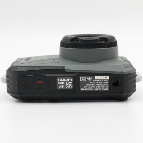 【良品】PENTAX ペンタックス WG-1000 オリーブ 本格防水デジタルカメラ 15m防水 (連続1時間) 2m耐衝撃 防塵仕様 #LE2028025 - 画像 (10)