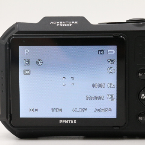 【良品】PENTAX ペンタックス WG-1000 オリーブ 本格防水デジタルカメラ 15m防水 (連続1時間) 2m耐衝撃 防塵仕様 #LE2028025 - 画像 (13)