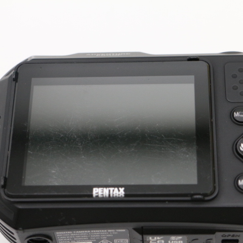 【良品】PENTAX ペンタックス WG-1000 オリーブ 本格防水デジタルカメラ 15m防水 (連続1時間) 2m耐衝撃 防塵仕様 #LE2028025 - 画像 (14)