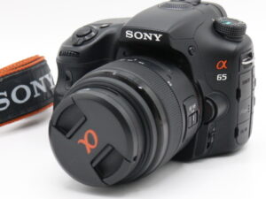 【良品】SONY ソニー ミラーレス一眼 α65 SLT-A65V LE2028655