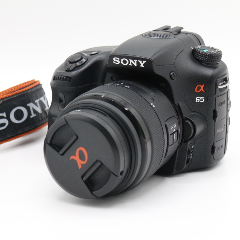 【良品】SONY ソニー ミラーレス一眼 α65 SLT-A65V LE2028655