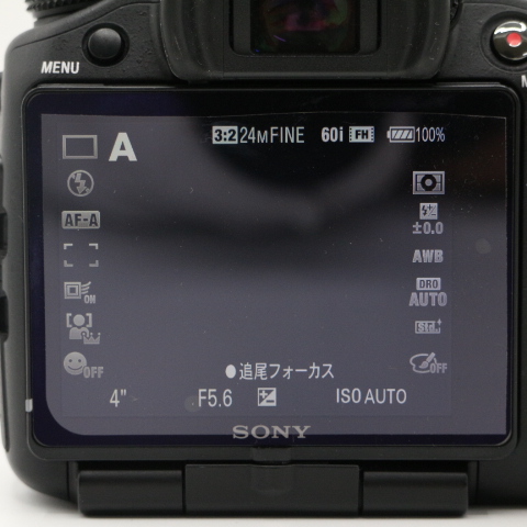 【良品】SONY ソニー ミラーレス一眼 α65 SLT-A65V LE2028655 - 画像 (18)