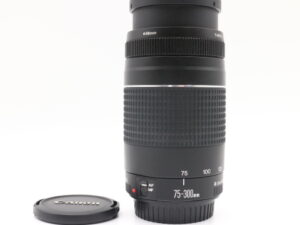 【美品】CANON キヤノン EF 75-300mm f/4-5.6 III 望遠ズームレンズ #LE2028003