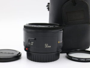 <<保護フィルター付き!!>>【良品】CANON キヤノン EF50mm F1.8 II #LE2028842