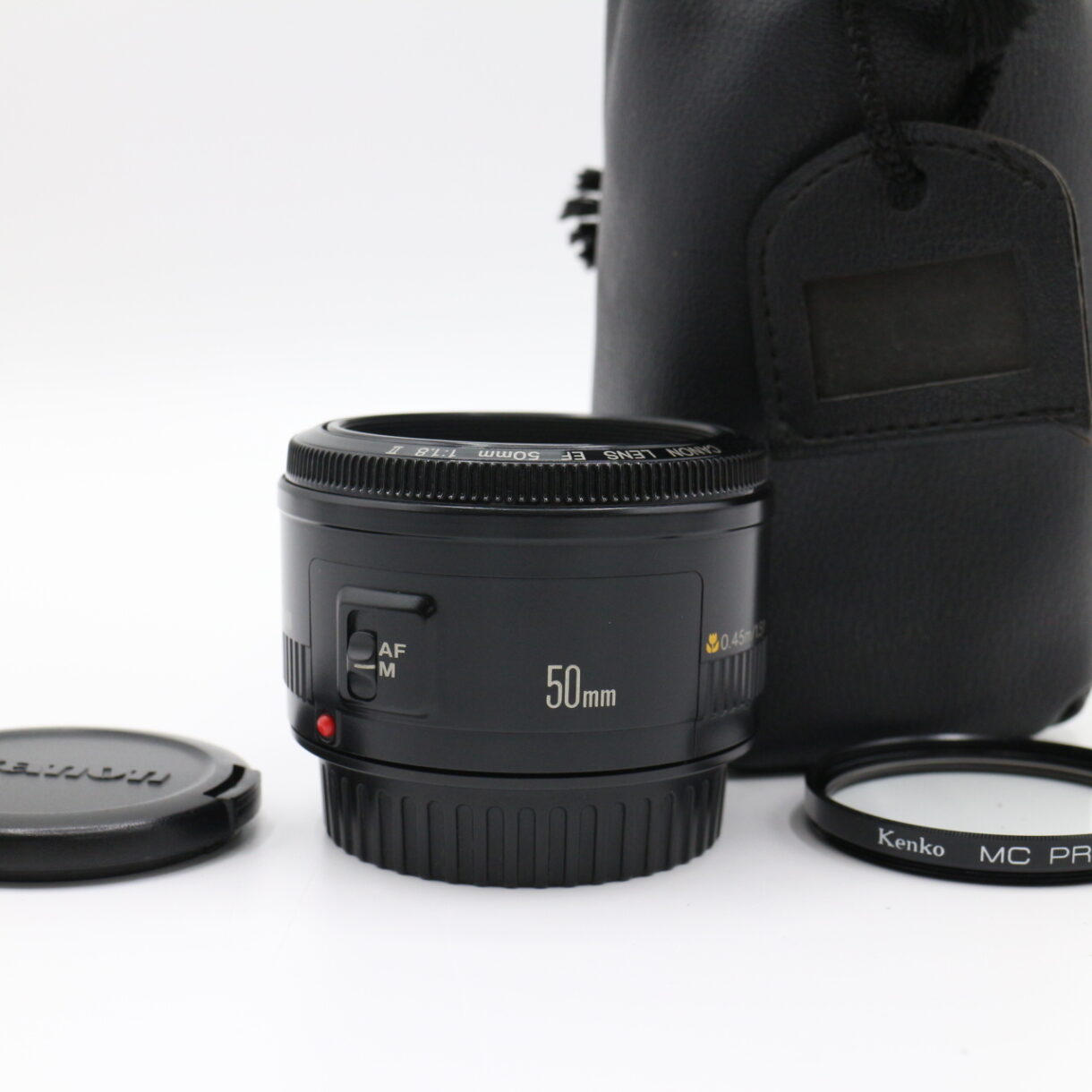 <<保護フィルター付き!!>>【良品】CANON キヤノン EF50mm F1.8 II #LE2028842