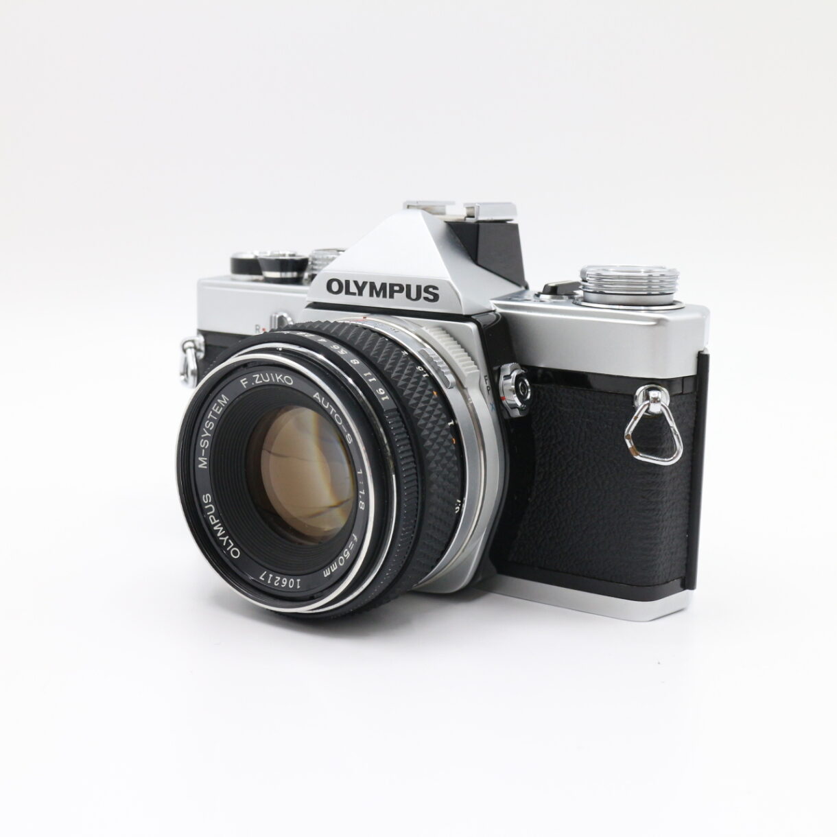 【良品】OLYMPUS オリンパス M-1 フィルム一眼レフカメラ M-SYSTEM F.ZUIKO AUTO-S 50㎜ #LE2025048 - 画像 (4)