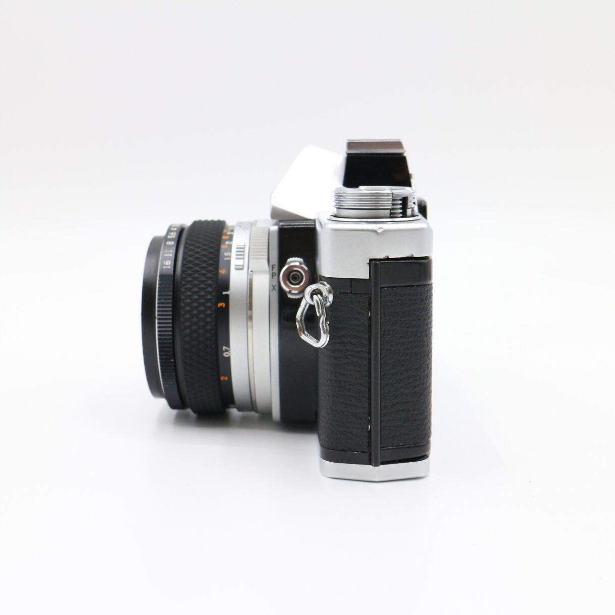 【良品】OLYMPUS オリンパス M-1 フィルム一眼レフカメラ M-SYSTEM F.ZUIKO AUTO-S 50㎜ #LE2025048 - 画像 (5)