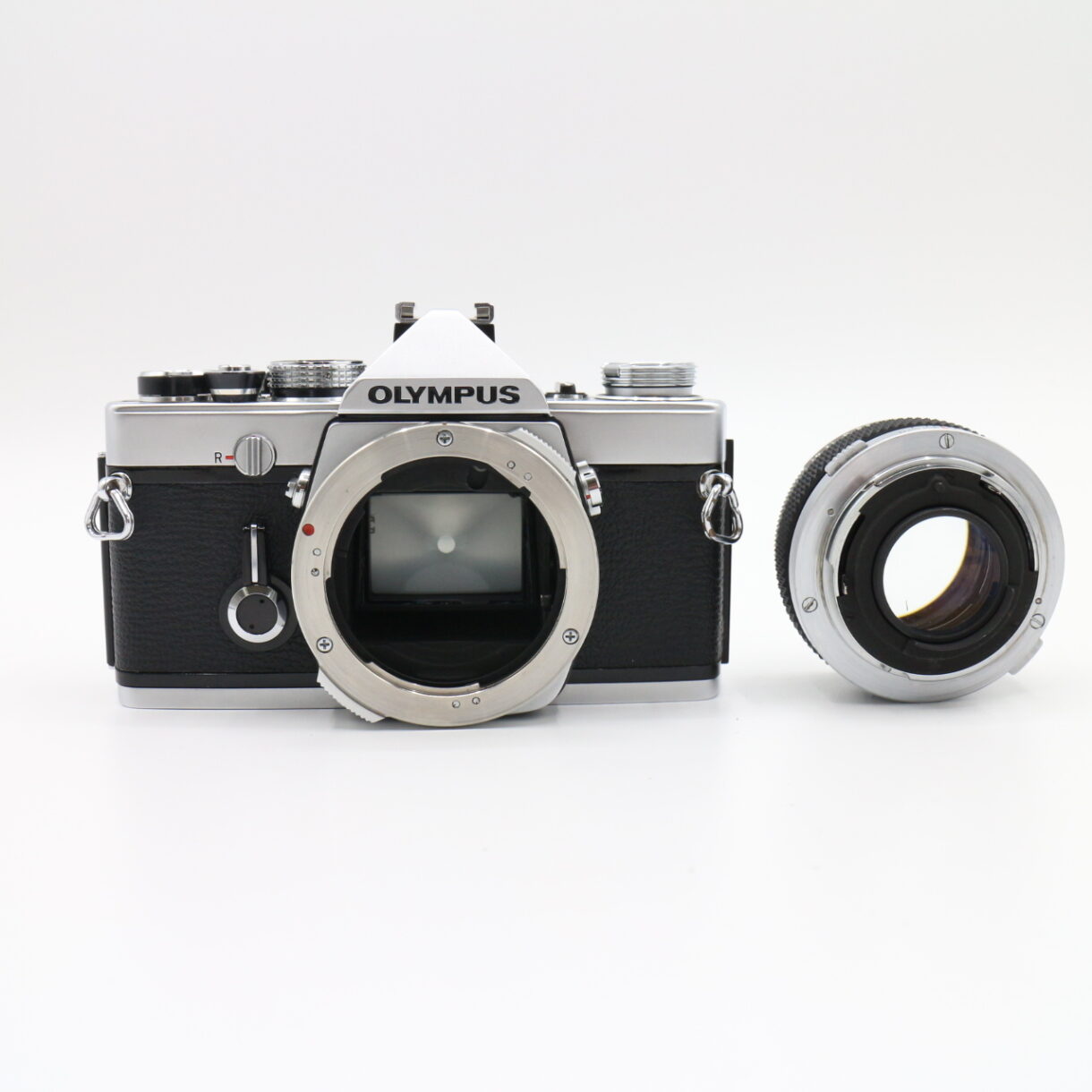 【良品】OLYMPUS オリンパス M-1 フィルム一眼レフカメラ M-SYSTEM F.ZUIKO AUTO-S 50㎜ #LE2025048 - 画像 (11)