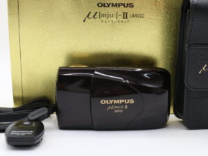 【美品】OLYMPUS オリンパス μ[mju:]-II LIMITED μシリーズ 1000万台達成記念 特別限定セット #LE2028528