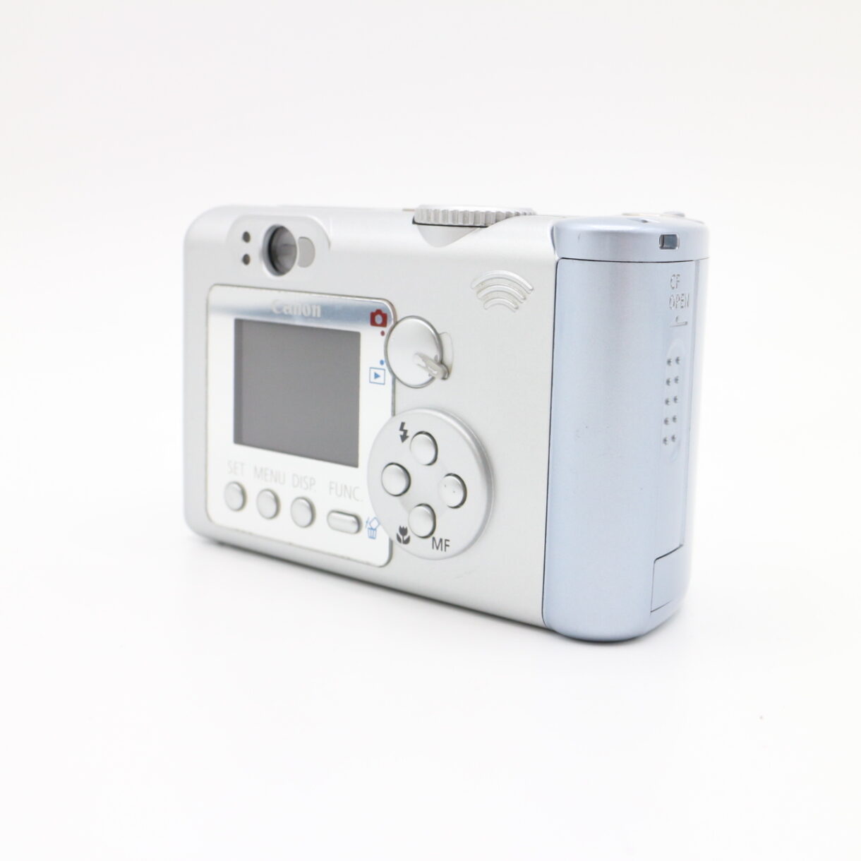 【良品】CANON キヤノン PowerShot パワーショットA60 シルバー系 コンパクトデジカメ #LE2028913 - 画像 (6)