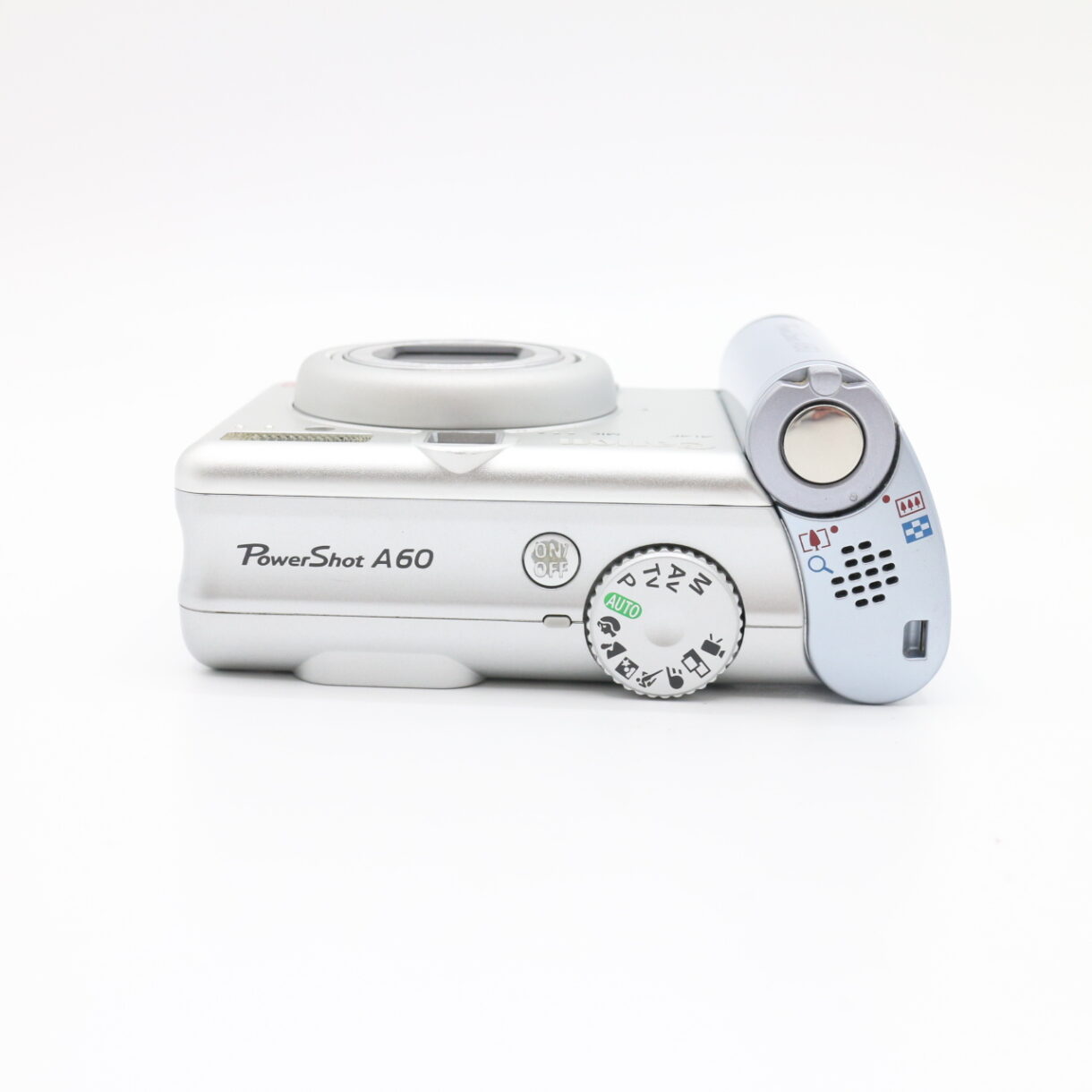 【良品】CANON キヤノン PowerShot パワーショットA60 シルバー系 コンパクトデジカメ #LE2028913 - 画像 (9)