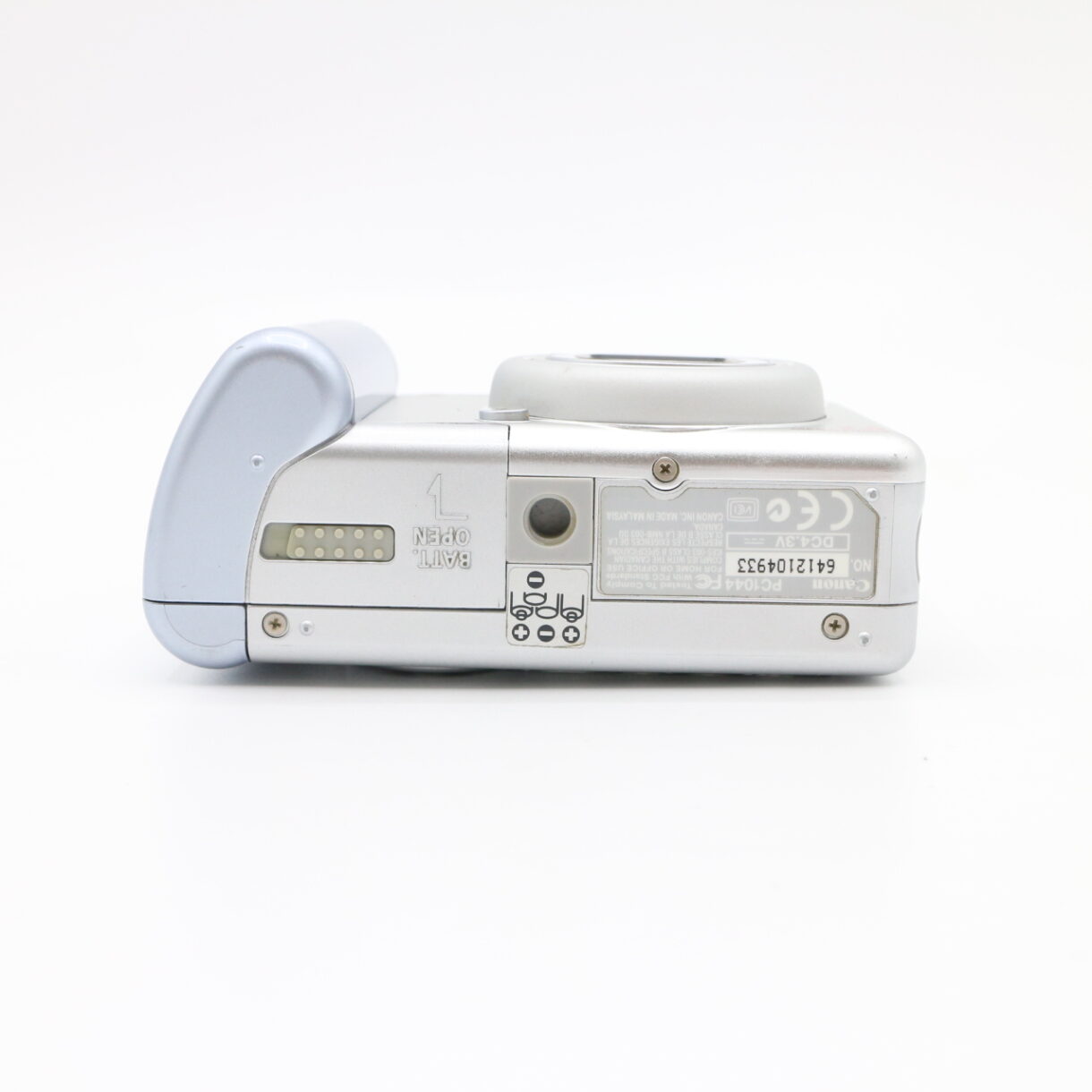 【良品】CANON キヤノン PowerShot パワーショットA60 シルバー系 コンパクトデジカメ #LE2028913 - 画像 (10)