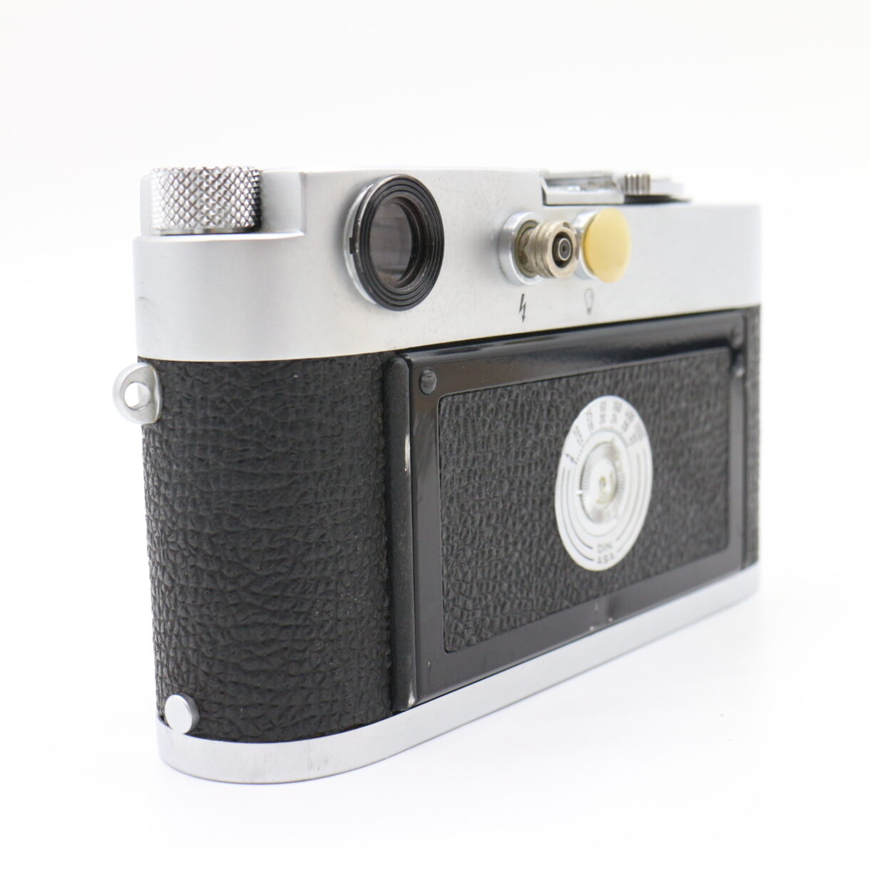 【良品】LEICA M2 ライカ 初期型 内ギザ Rボタン リワインド シルバー #LE2027566 - 画像 (4)