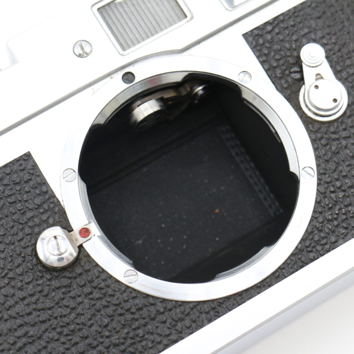 【良品】LEICA M2 ライカ 初期型 内ギザ Rボタン リワインド シルバー #LE2027566 - 画像 (11)