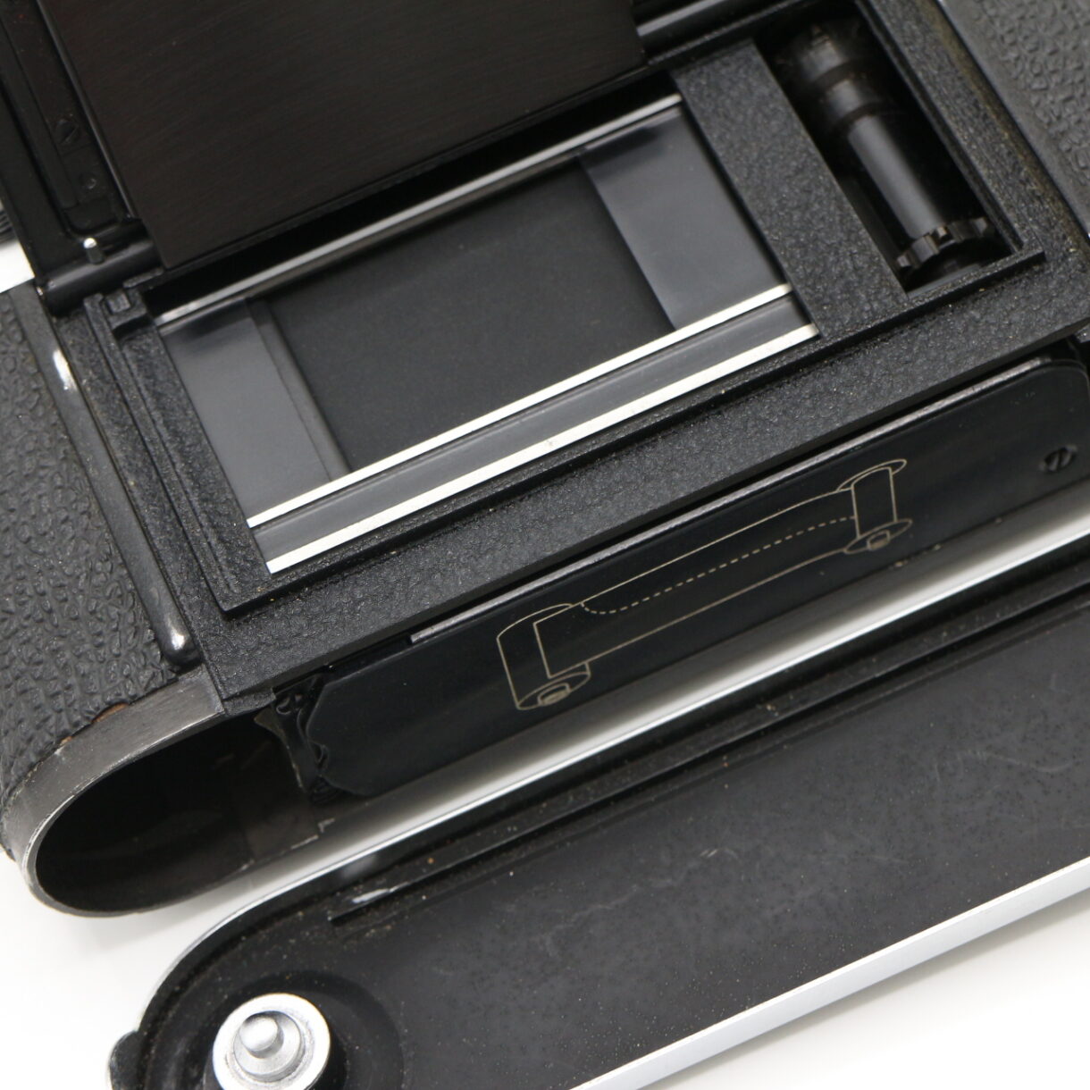 【良品】LEICA M2 ライカ 初期型 内ギザ Rボタン リワインド シルバー #LE2027566 - 画像 (13)