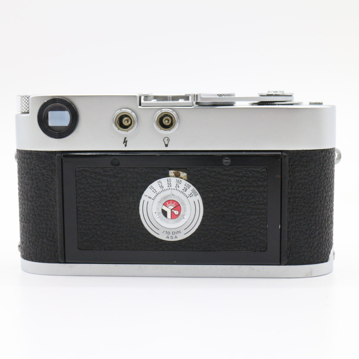 【良品】LEICA M2 ライカ 初期型 内ギザ Rボタン リワインド シルバー #LE2027554 - 画像 (6)