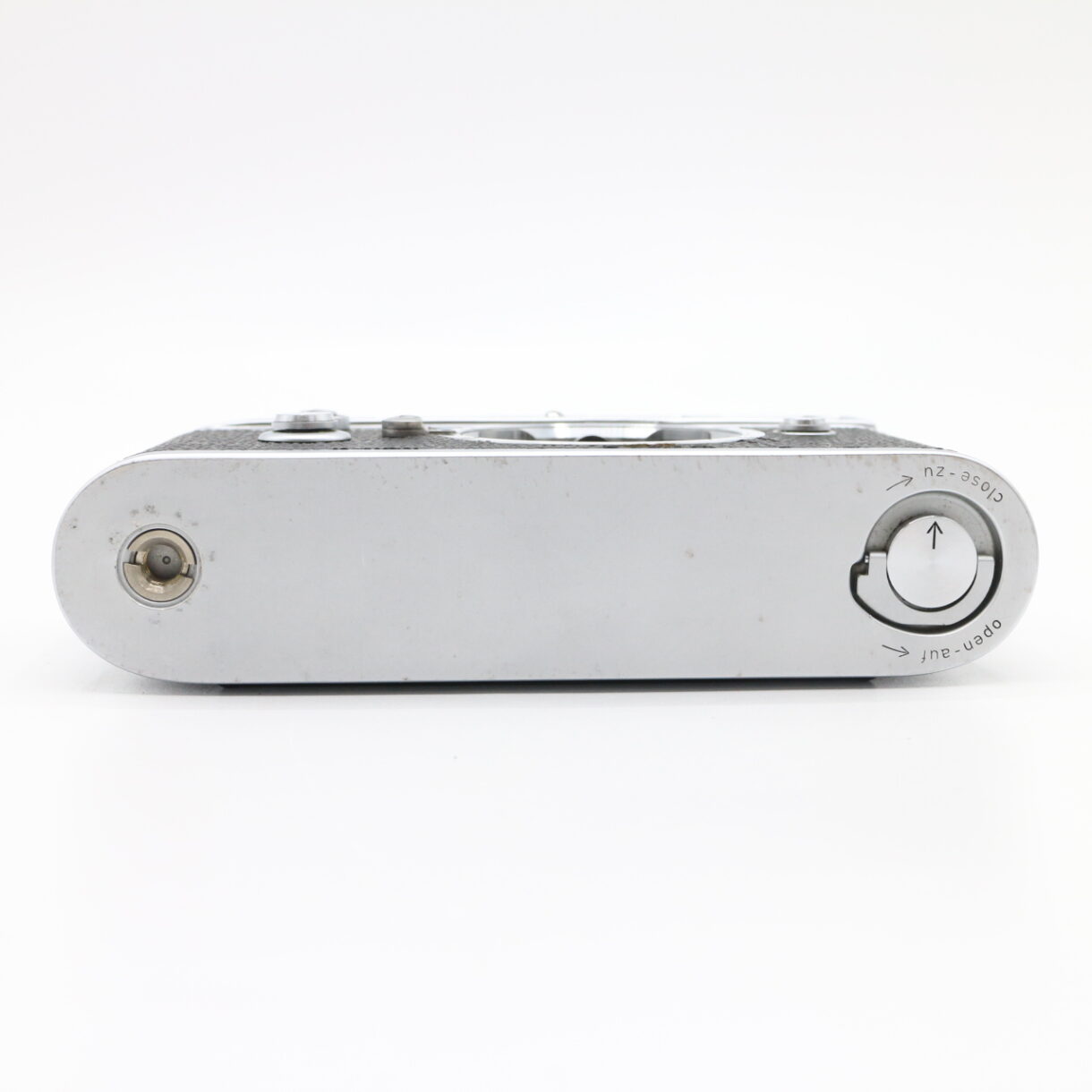 【良品】LEICA M2 ライカ 初期型 内ギザ Rボタン リワインド シルバー #LE2027554 - 画像 (11)