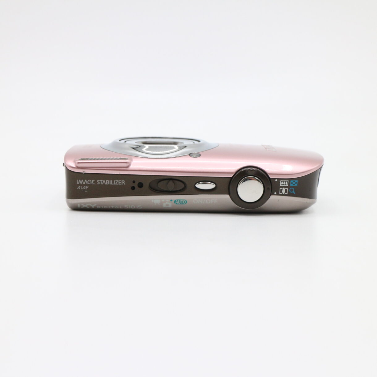 【良品】CANON キヤノン デジタルカメラ IXY DIGITAL (イクシ) 510 IS ピンク IXYD510IS(PK) #LE2028451 - 画像 (9)