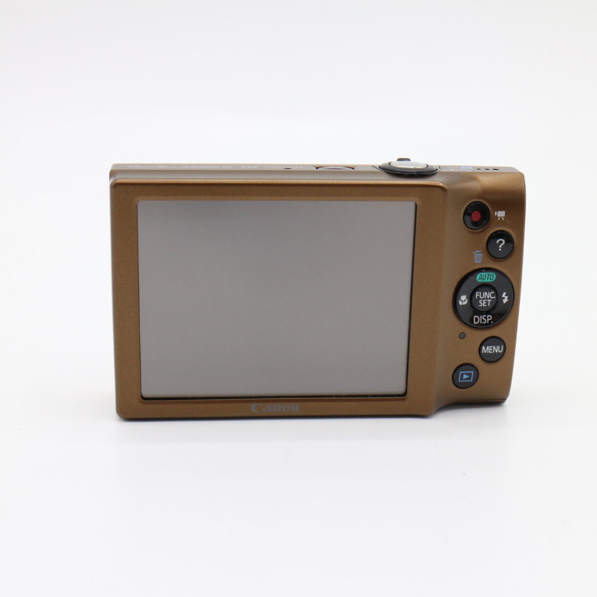 【良品】CANON キヤノン デジタルカメラ PowerShot A3400IS ゴールド 光学5倍ズーム #LE2028531 - 画像 (5)