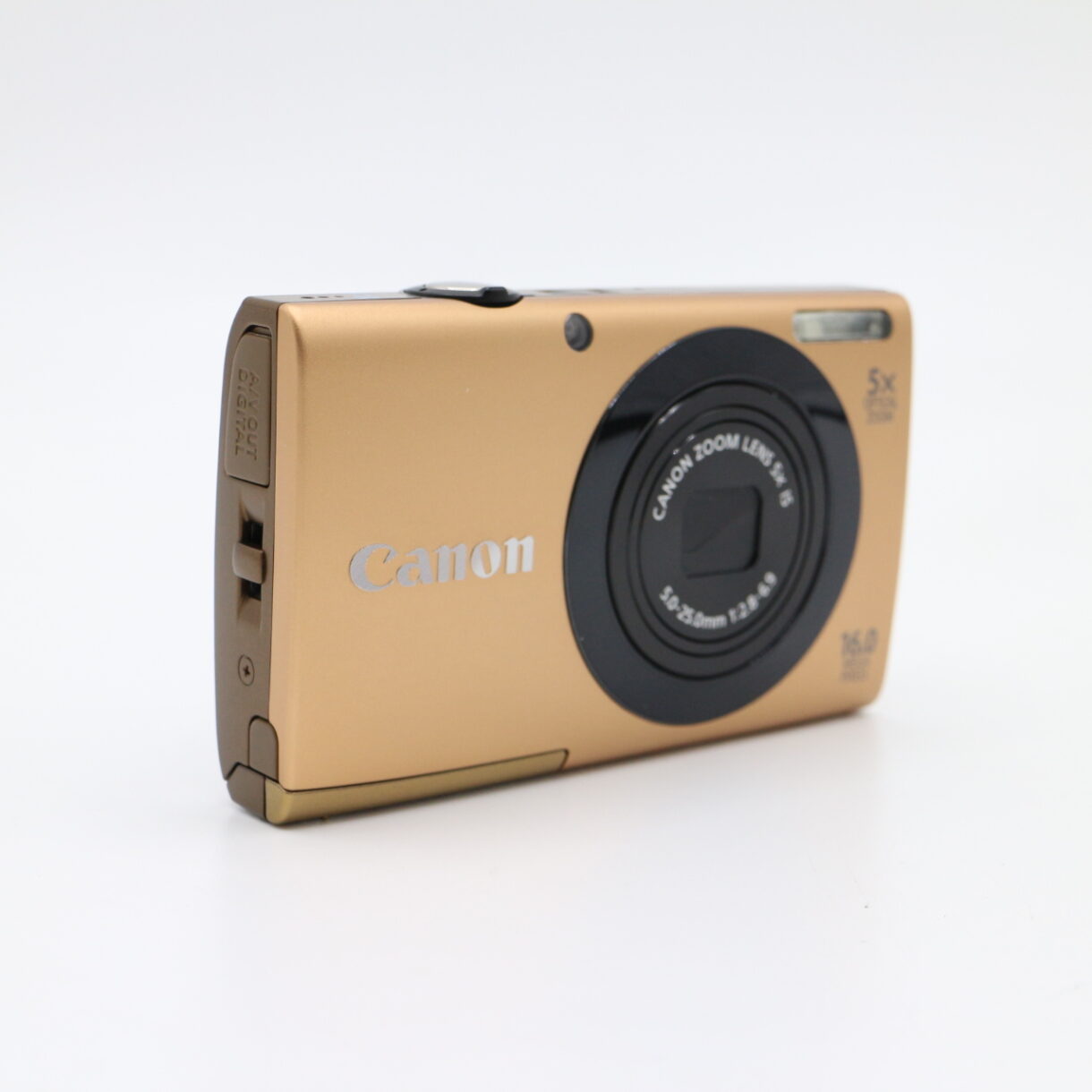 【良品】CANON キヤノン デジタルカメラ PowerShot A3400IS ゴールド 光学5倍ズーム #LE2028531 - 画像 (8)
