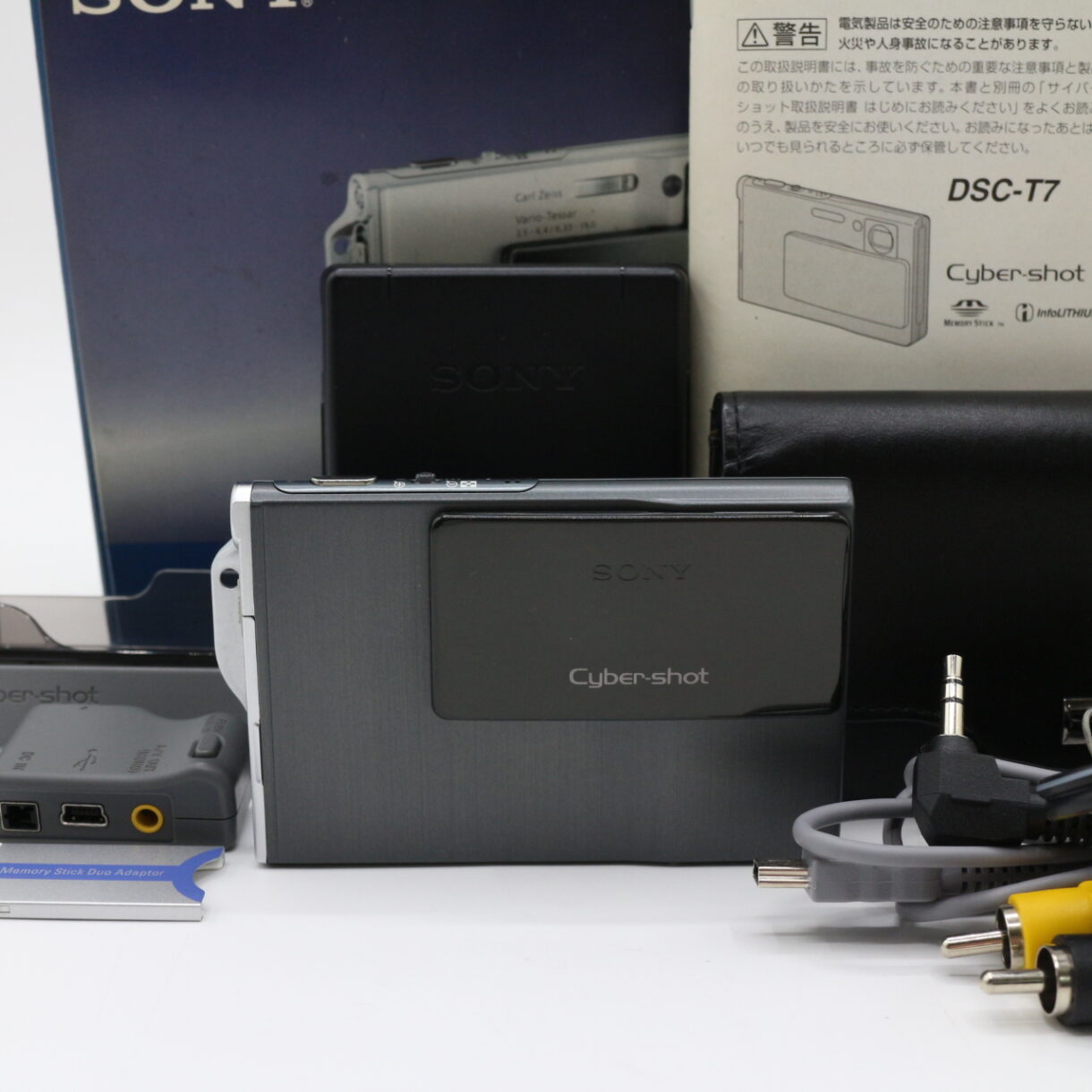 【良品】SONY ソニー DSC-T7 B Cyber-Shot #LE2028549