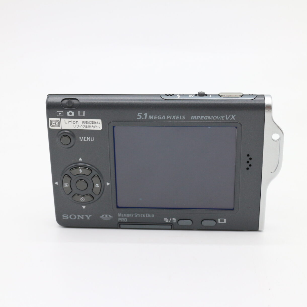 【良品】SONY ソニー DSC-T7 B Cyber-Shot #LE2028549 - 画像 (5)
