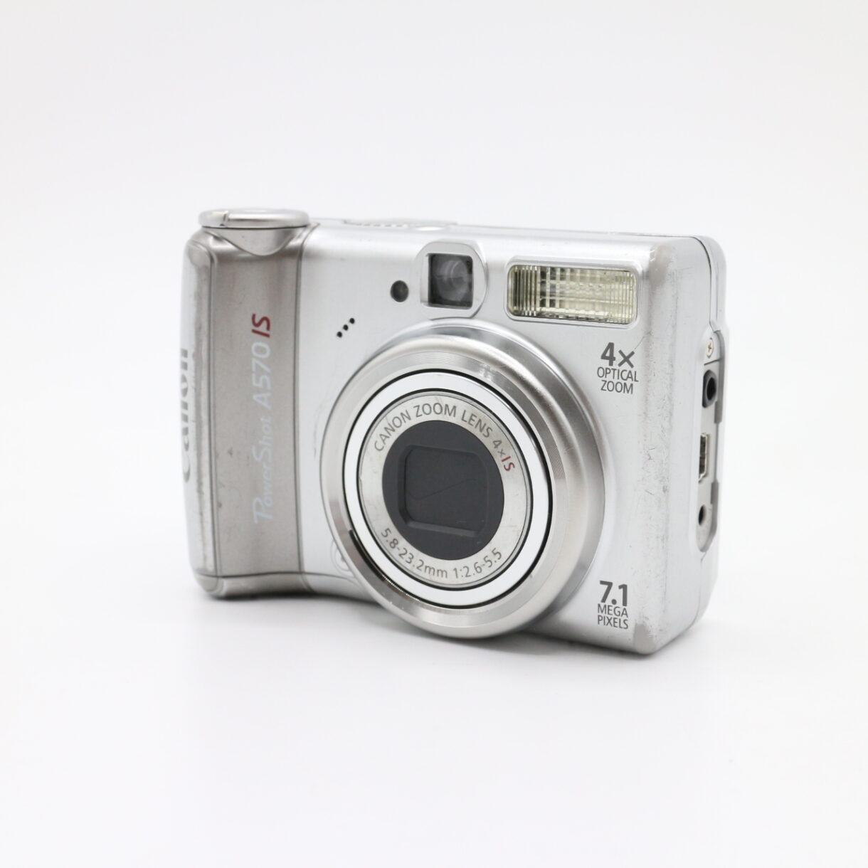 【並品】CANON キヤノン デジタルカメラ PowerShot (パワーショット) A570IS PSA570IS #LE2028533 - 画像 (2)